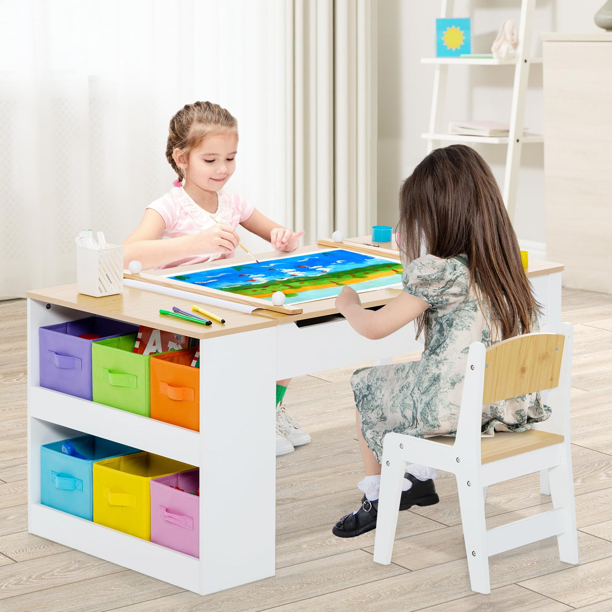 Art tables shop for children