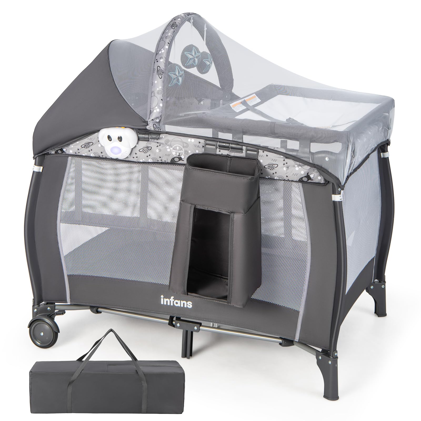 Bassinet and change table in one best sale