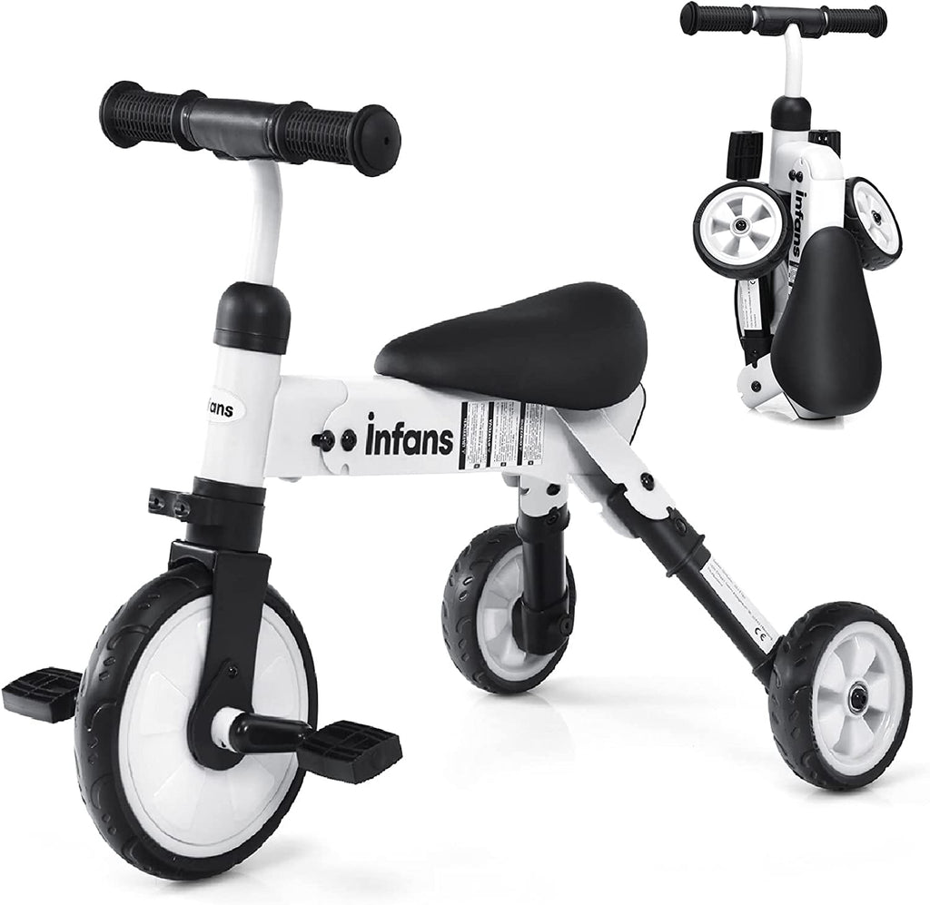 Kids 1-4 Years Old Folding ricycles with 3 Wheels INFANS