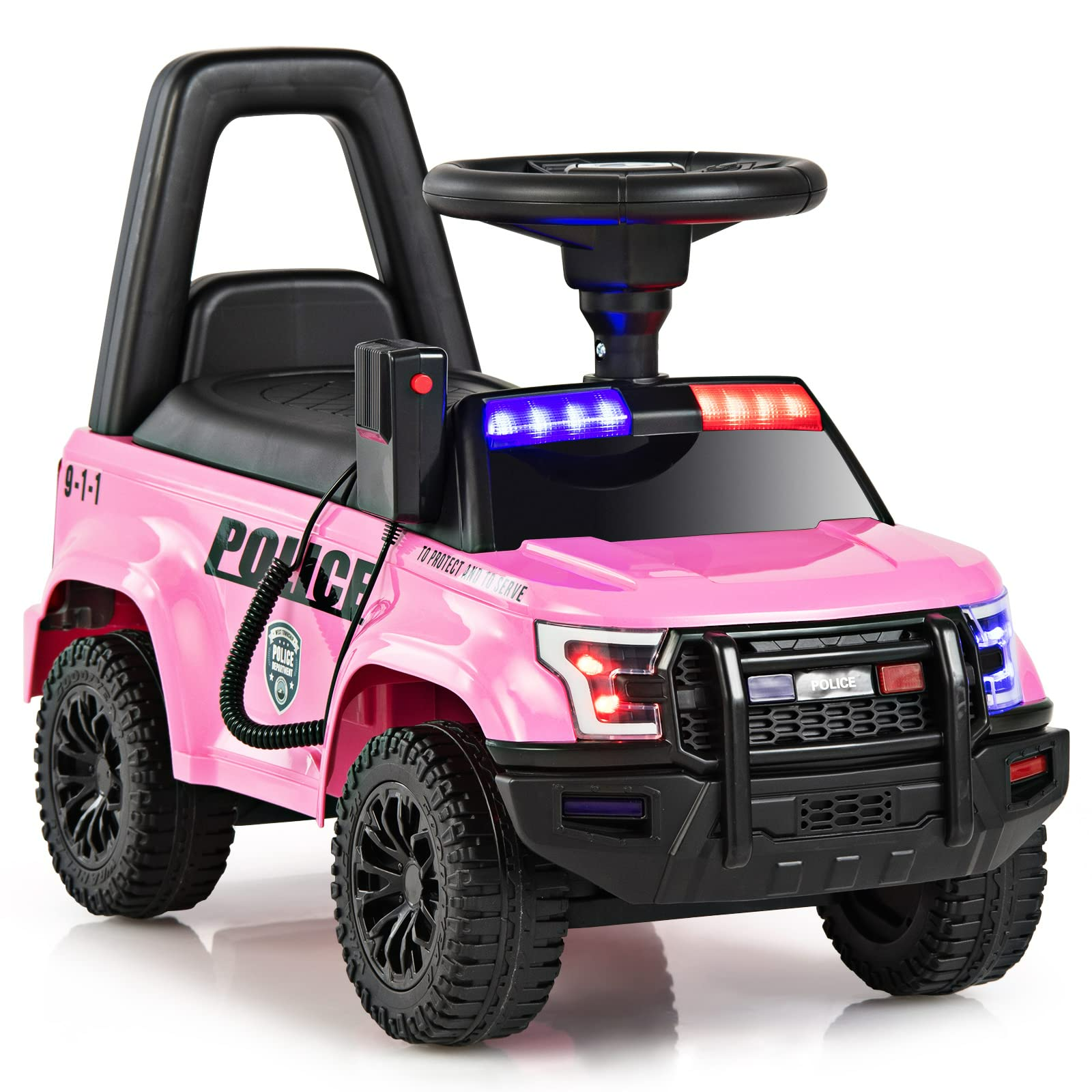 Kids play police hot sale car