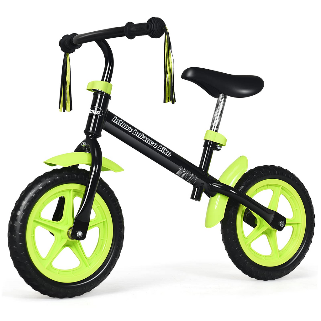 Balance Bike for 4-5 Years Old - Beginner Training Bicycle with 12" Airless Eva Tires INFANS
