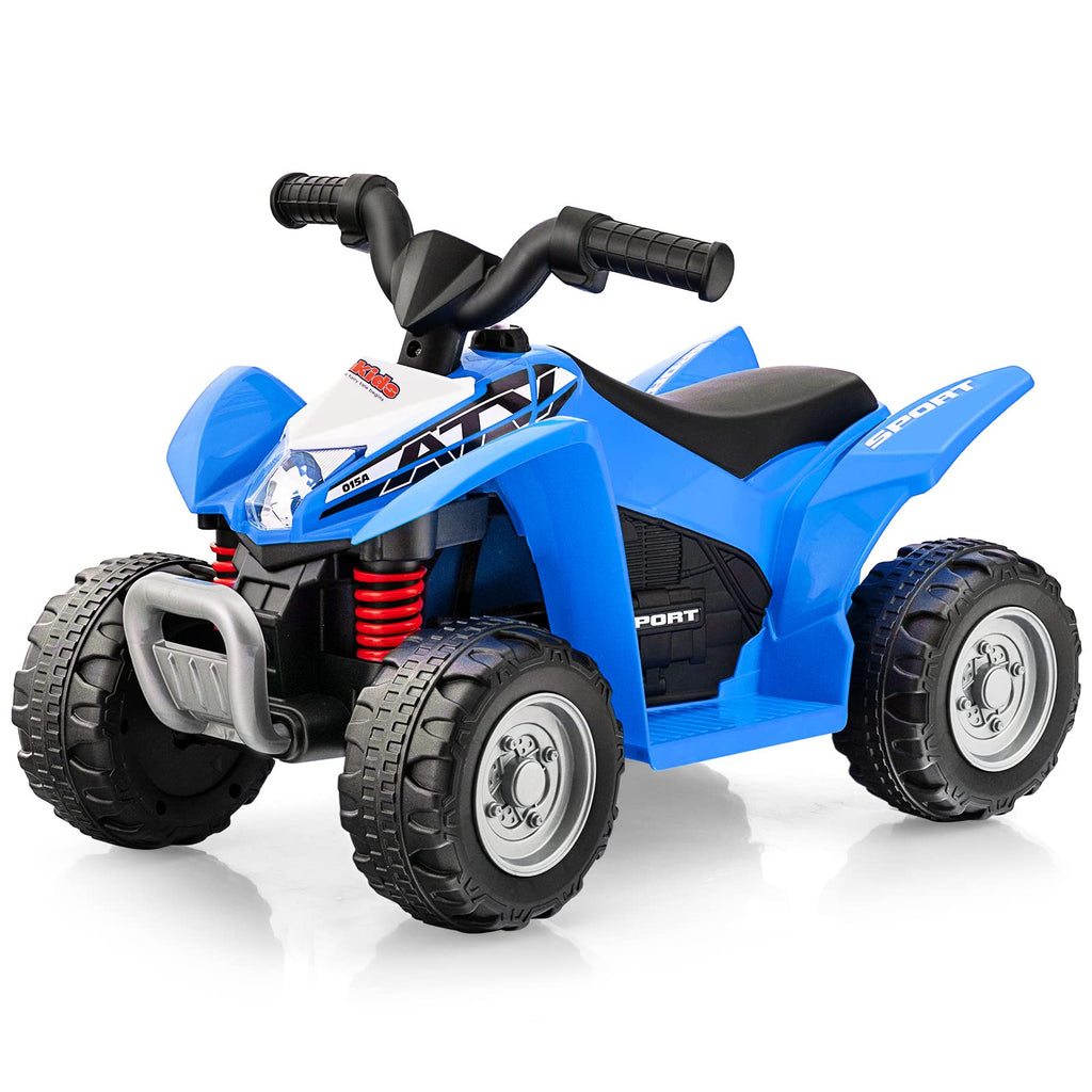 Infans Kids Ride On ATV, 6V Electric Vehicle for Toddlers, 4 Wheeler Battery Powered Motorized Quad Toy Car INFANS