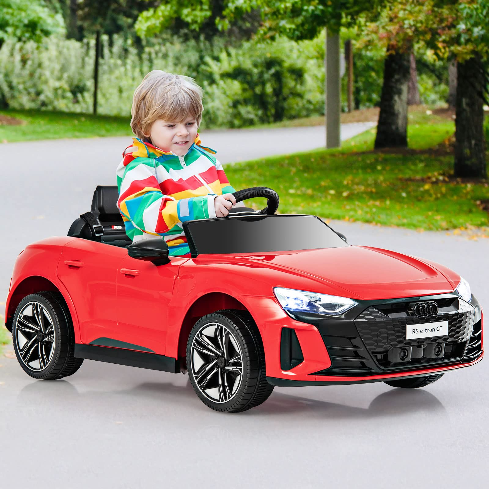 12V AUDI RS e-tron GT Kinder Elektro Auto blau - Kinderauto Shop