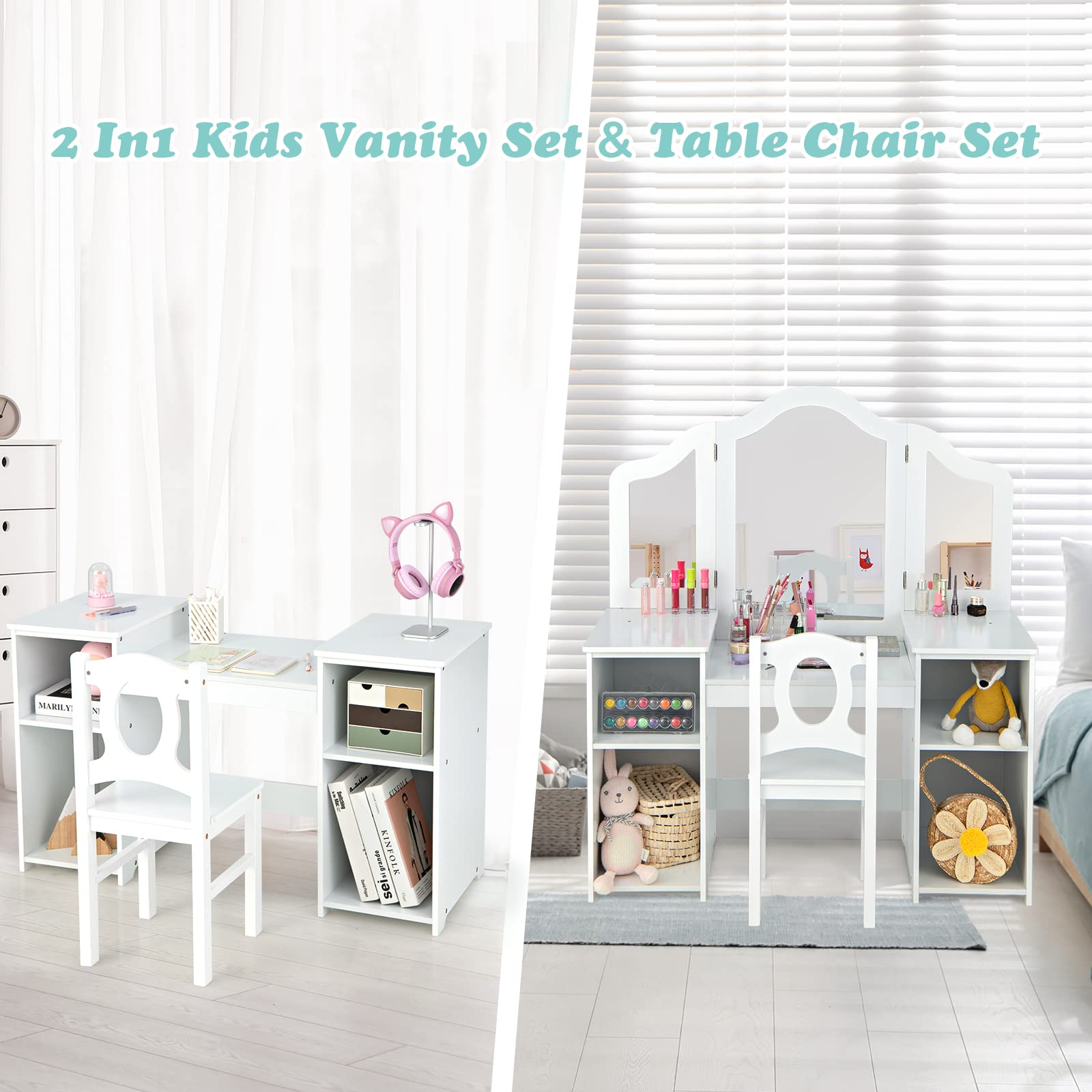 Childs vanity chair deals
