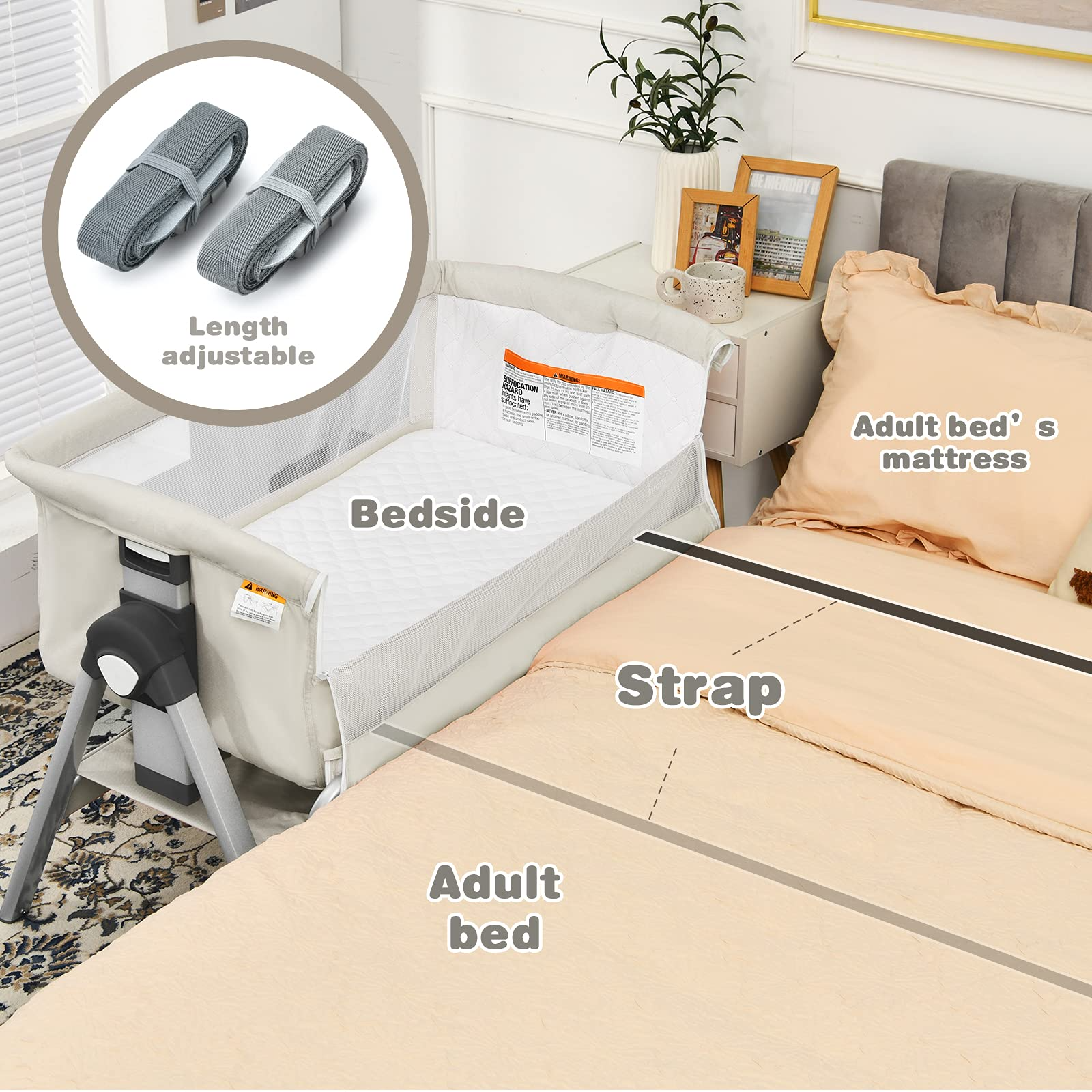 Bedside clearance bassinet canada